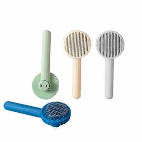 Grooming Pet Hair Remover Brush Hair Comb Short Massager