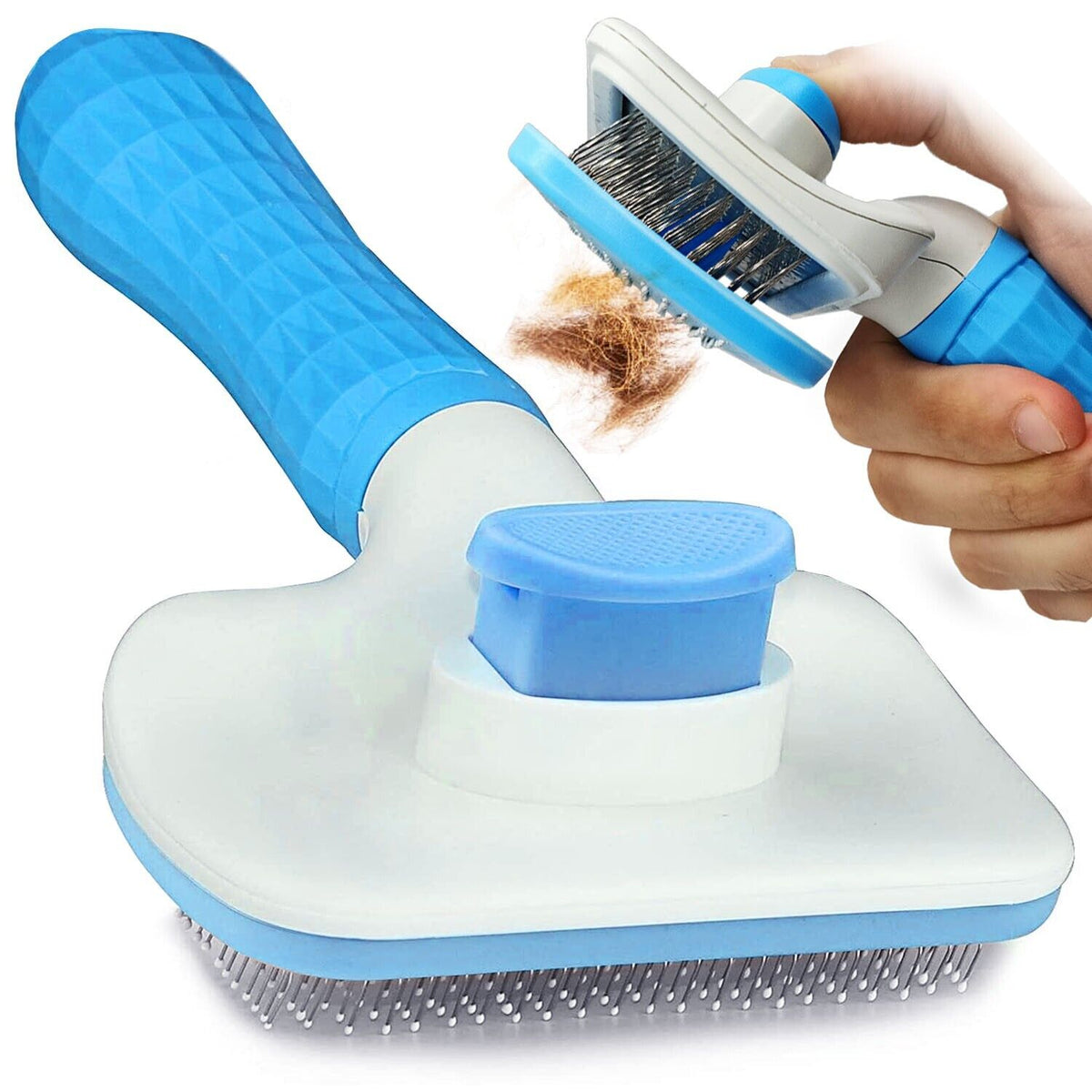 Handle Shedding Pet Dog Cat Hair Brush Grooming Trimmer