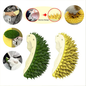 Durian Cat Brush Dog Self Groomer, Wall Corner Massage Combs