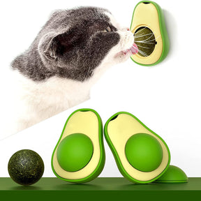 Cute Avocado Catnip Toys Cat Teeth Cleaning Toy Cat Supplies