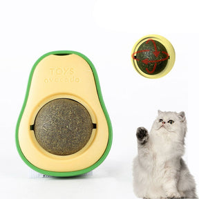 Cute Avocado Catnip Toys Cat Teeth Cleaning Toy Cat Supplies