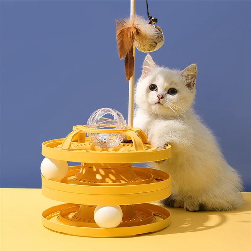 Cat Spinner Self-help Boredom Relief Ball Toy Set.