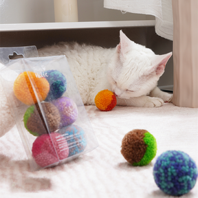 Cat Quiet Hair Ball Pet Toy Cat Hair Ball for Pets