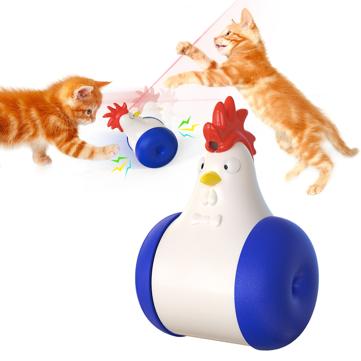 Pet Supplies New Sound-emitting Laser Electric Cat Toy