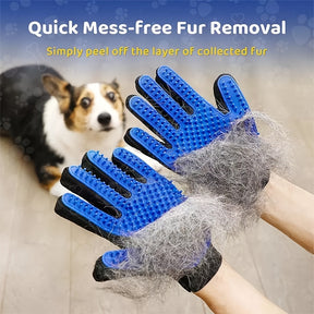 Dog Cleaning Gloves, Pet Grooming Gloves For Cats And Dogs