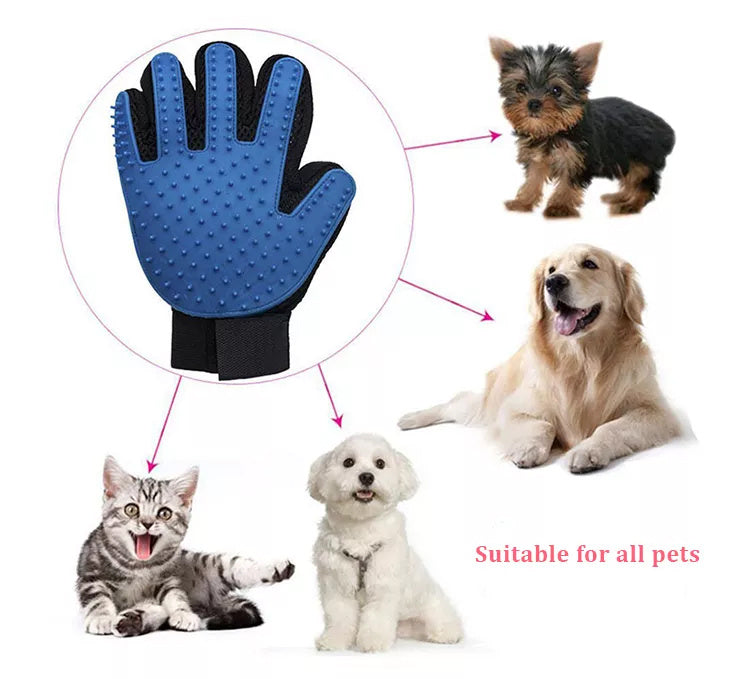 Dog Cleaning Gloves, Pet Grooming Gloves For Cats And Dogs