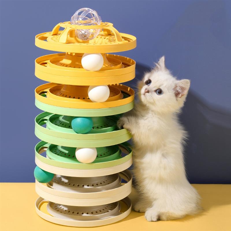 Cat Spinner Self-help Boredom Relief Ball Toy Set.