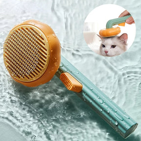 Pumpkin Self Cleaning Slicker Comb For Dog Cat Puppy Rabbit