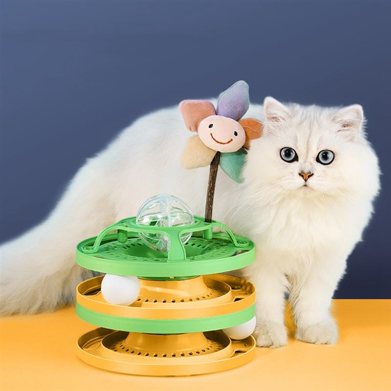 Cat Spinner Self-help Boredom Relief Ball Toy Set.